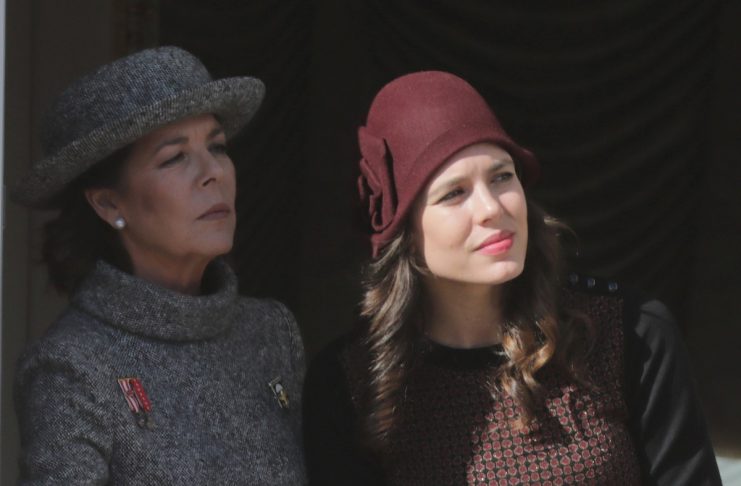 Princess Caroline of Hanover and her daughter Charlotte Casiraghi attend the celebrations marking Monaco’s National Day in Monaco