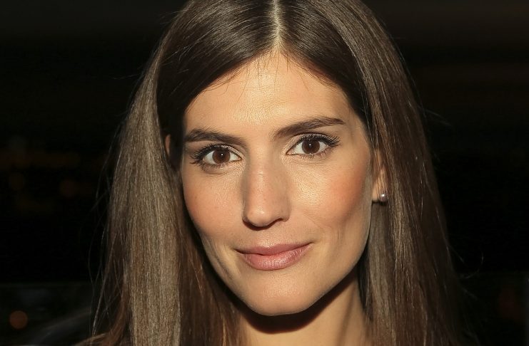 Ci com a actriz Sandra Barata Belo no Porto Palácio Hotel.