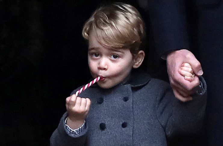 The Duke and Duchess of Cambridge and the family of the Duchess attend a Christmas Day service near Bucklebury in southern England, Britain