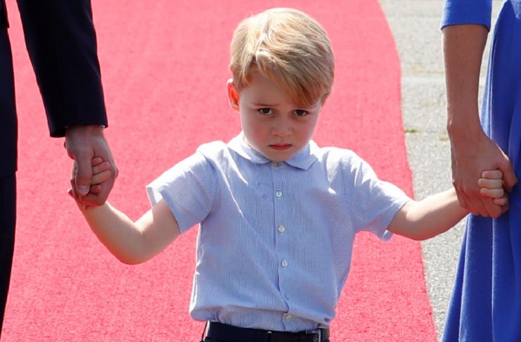 Prince William and his wife Catherine visit Germany