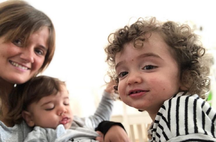 carolina deslandes e filhos