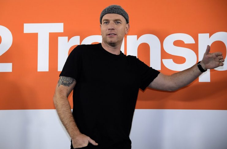 Actor Ewan McGregor attends a media event for the film “T2 Trainspotting” in London