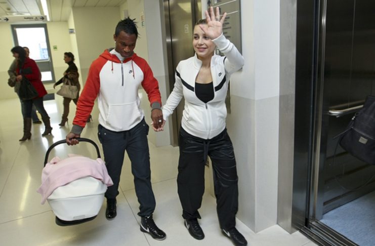 Nascimento filha Luciana Abreu