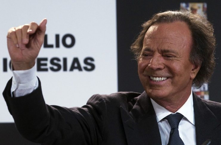 Spanish singer Julio Iglesias receives two awards in Madrid