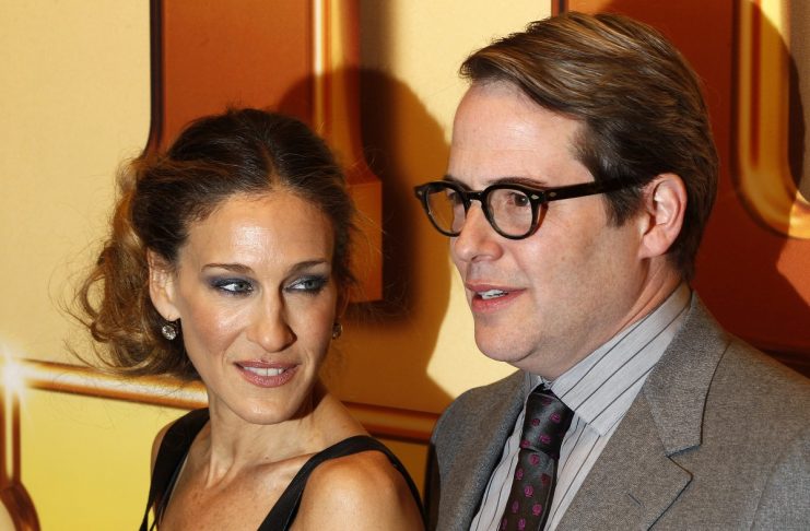 Cast member Matthew Broderick arrives for the premiere of the film “Tower Heist” in New York