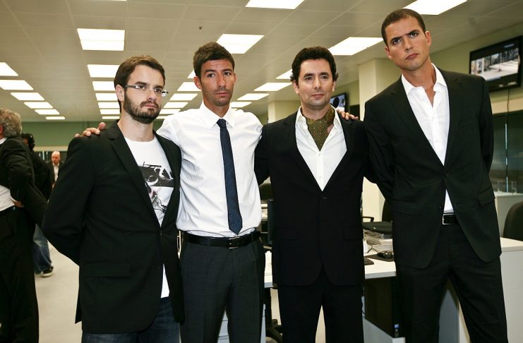 Apresentação da nova comunicação da Meo e série com os Gato Fedorento e Rui Unas