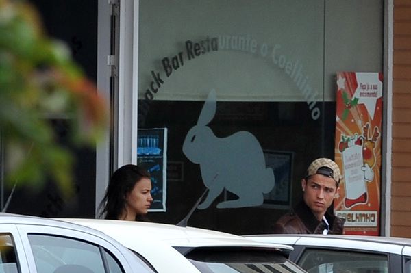 Cristiano Ronaldo e Irina