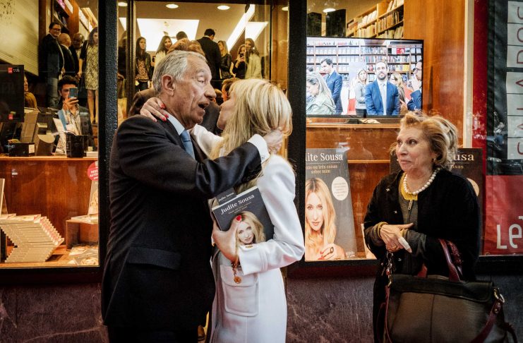 apresentação do novo livro de Judite de Sousa.