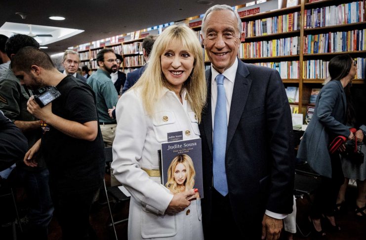 apresentação do novo livro de Judite de Sousa.