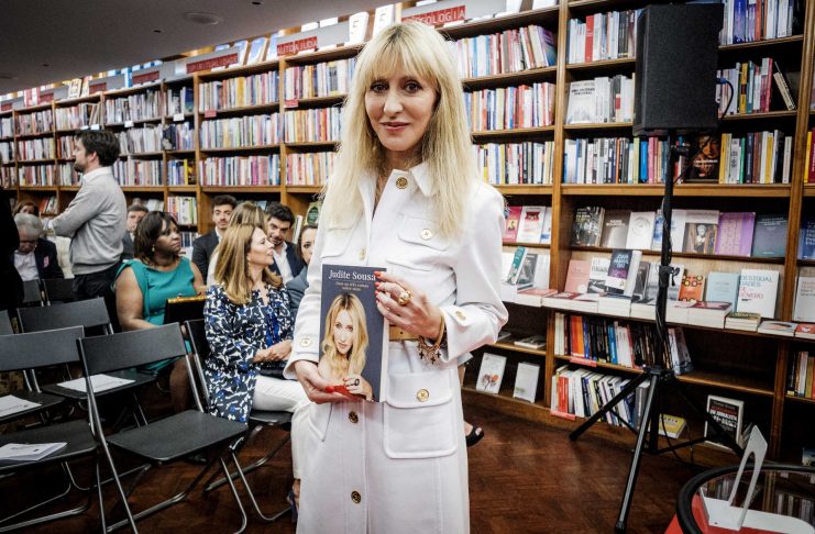 apresentação do novo livro de Judite de Sousa.