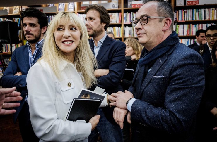 apresentação do novo livro de Judite de Sousa.