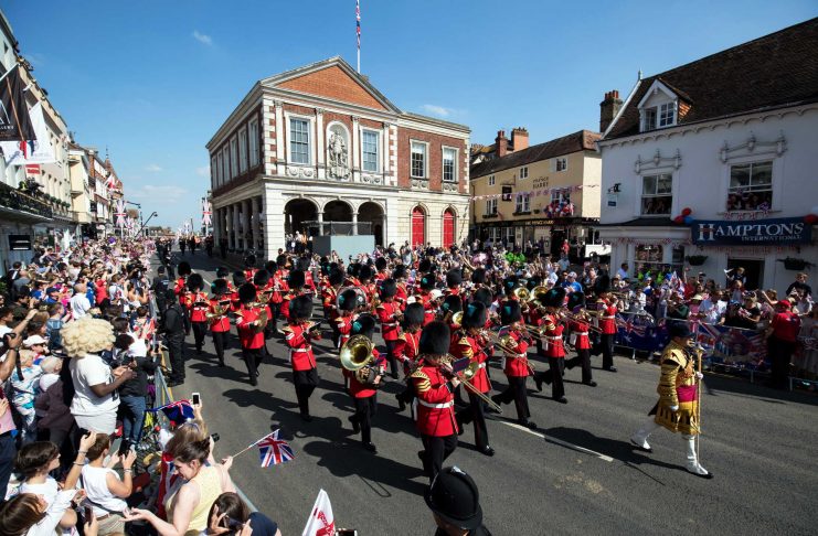 Royal Wedding of Prince Harry and Meghan Markle in Windsor