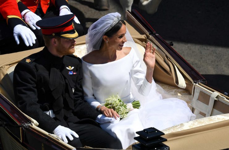 Prince Harry, Queen Elizabeth’s grandson, marries U.S. actress Meghan Markle in Windsor