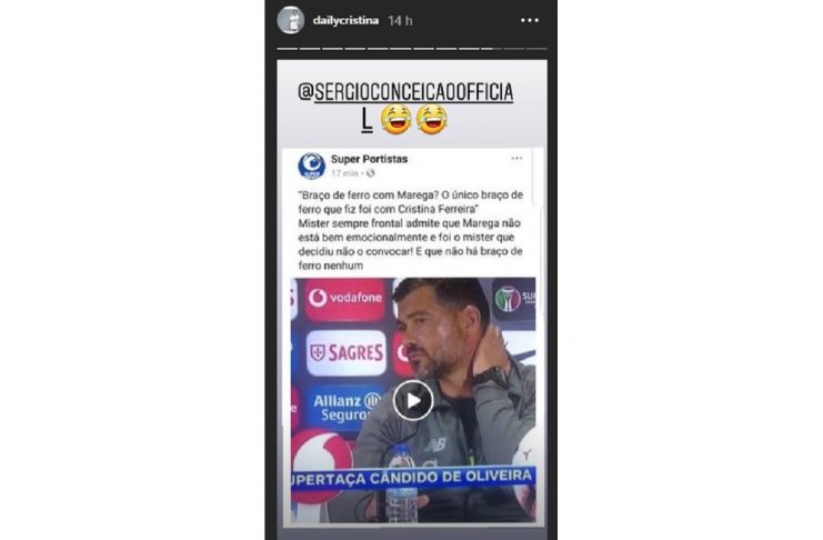 instagram cristina ferreira