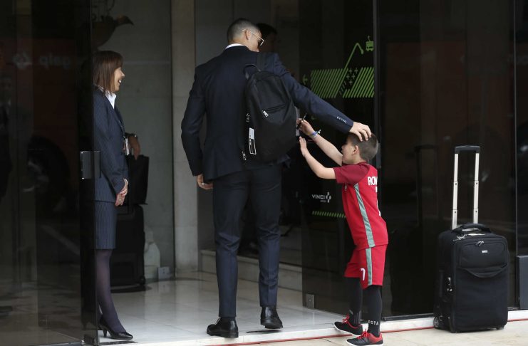 Partida da Seleção Nacional para a Rússia