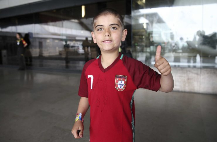 Partida da Seleção Nacional para a Rússia