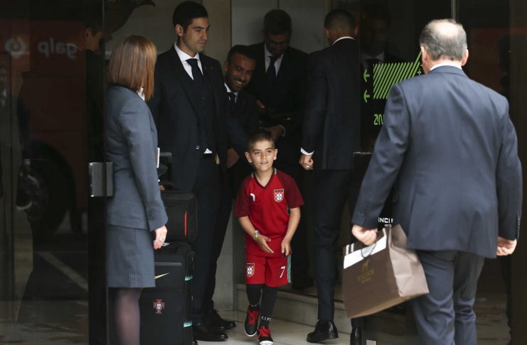 Partida da Seleção Nacional para a Rússia