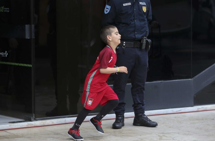 Partida da Seleção Nacional para a Rússia