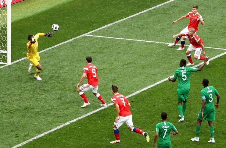 Group A Russia vs Saudi Arabia