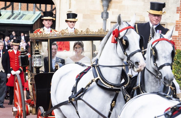 Royal Wedding of Princess Eugenie and Jack Brooksbank in Windsor