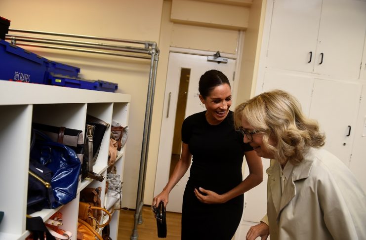 Meghan, the Duchess of Sussex, visits Smart Works charity in West London