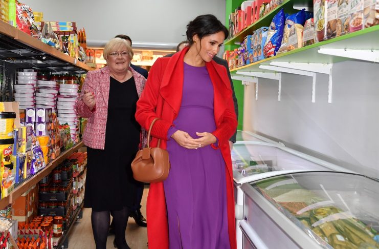 Britain’s Prince Harry and Meghan, Duchess of Sussex visit Birkenhead