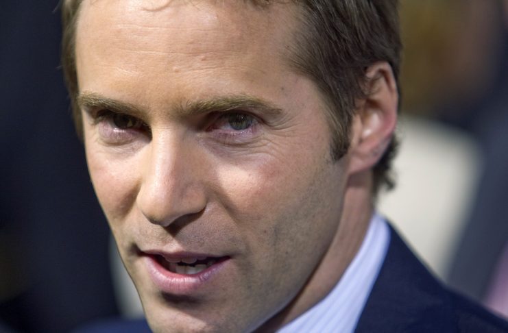 Actor Alessandro Nivola poses at the red carpet during the premiere of the film “The Eye” in Los Angeles