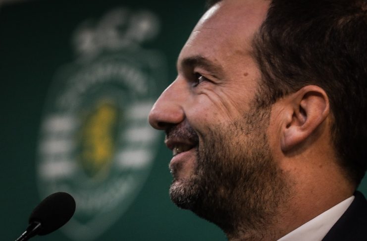 Conferência de imprensa do Sporting