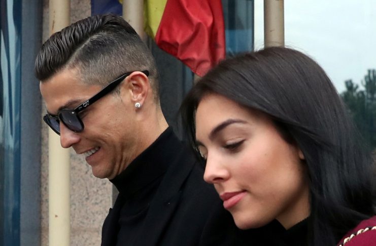 Portugal’s soccer player Cristiano Ronaldo leaves after appearing in court on a trial for tax fraud in Madrid