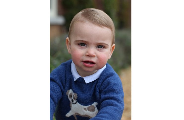 Britain’s Prince Louis celebrates his first birthday