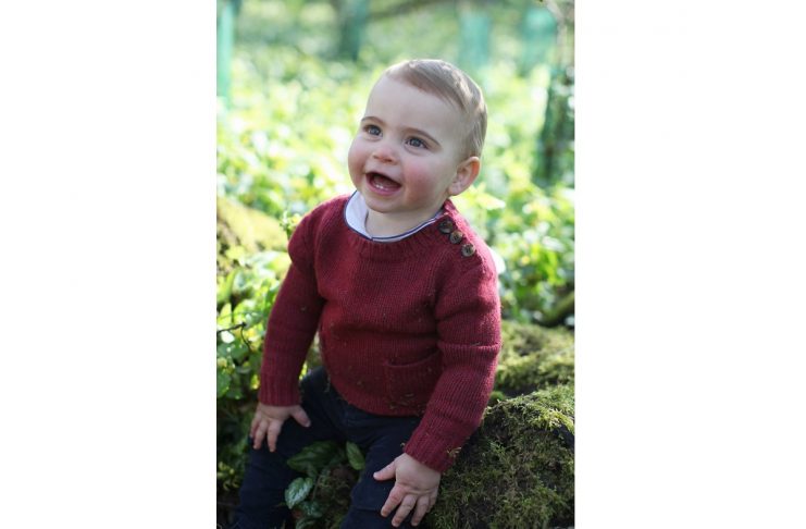 Britain’s Prince Louis celebrates his first birthday