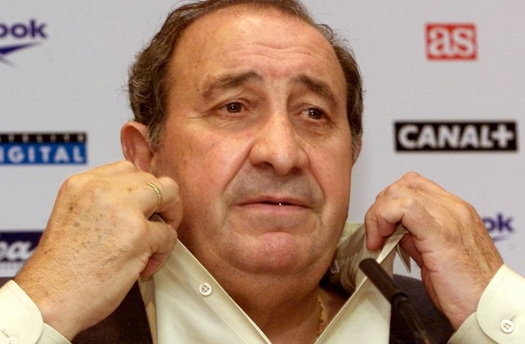 FILE PHOTO OF JESUS GIL AT PRESS CONFERENCE IN MADRID.