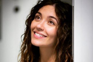 Sara Barradas longe filha