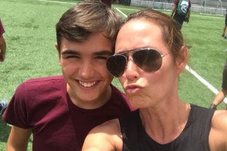 Fernanda Serrano filho Santiago