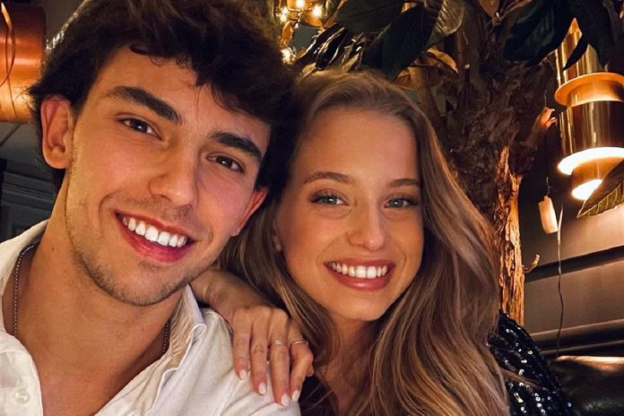 Margarida Corceiro e João Félix