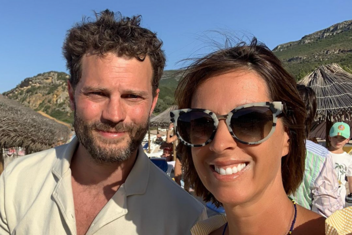 Ana Marques e Jamie Dornan em Portugal