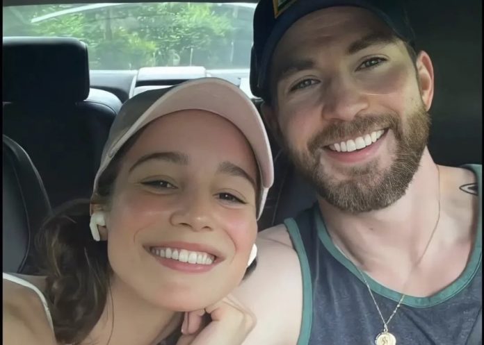 Chris Evans e Alba Baptista