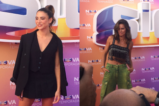 Carolina Carvalho e Cláudia Vieira