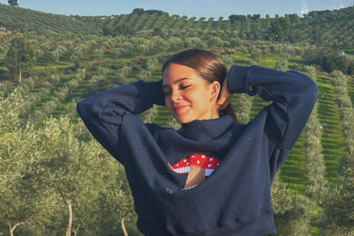 Mel Maia com o namorado em Portugal Mel Maia em Portugal