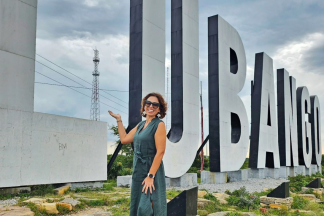 Joana Cruz em Angola