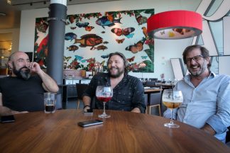 Ricardo Peres, César Mourão e Carlos M. Cunha