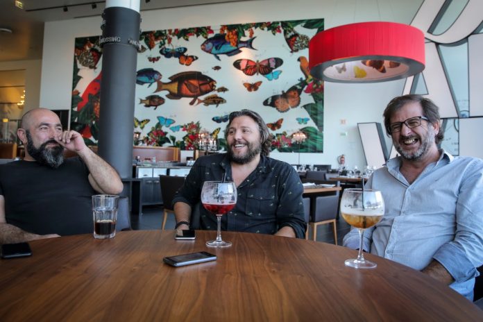 Ricardo Peres, César Mourão e Carlos M. Cunha