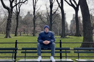 Cláudio Ramos em Nova Iorque, nos Estados Unidos