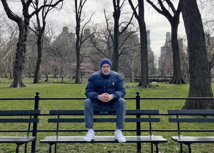 Cláudio Ramos em Nova Iorque, nos Estados Unidos