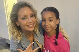 Luciana Abreu assinala aniversário da filha Lyannii