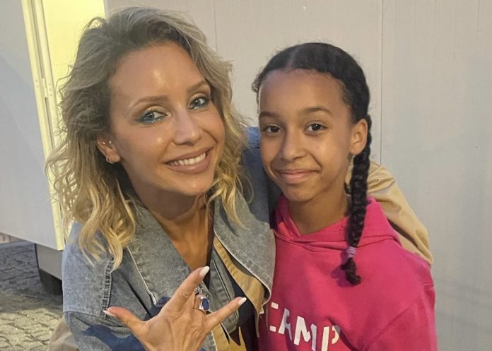 Luciana Abreu assinala aniversário da filha Lyannii