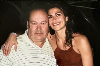 Liliana Campos chora a morte do tio