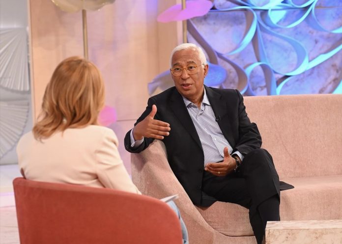 António Costa em entrevista no 