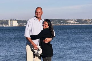 Maria Pitta com o novo namorado