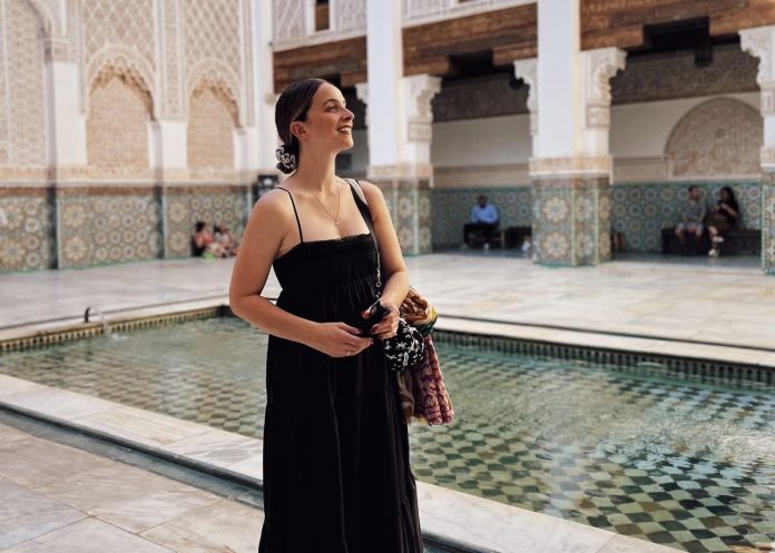 Sara Prata em Marraquexe